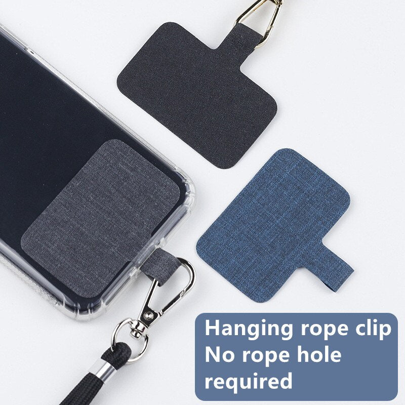 Universal Crossbody Nylon Patch Phone Lanyards Mobile Phone Strap