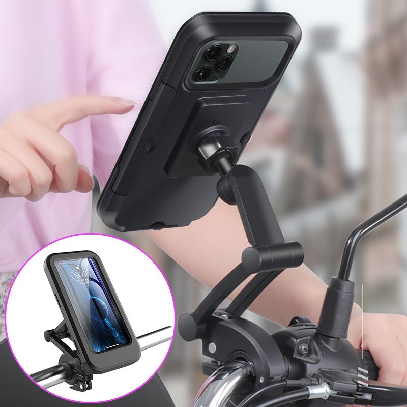 Bicycle Motorcycle Phone Holder Waterproof Case Bike Phone Bag